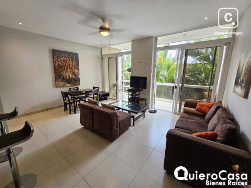 Apartamento en alquiler en Las Cumbres, Managua – 2 hab, US$ 1,350/mes
