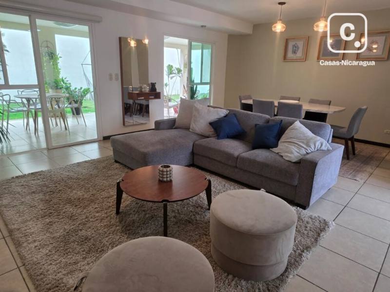 Apartamento en alquiler en Las Colinas, Managua – 3 hab, 190 m², US$ 1,500/mes