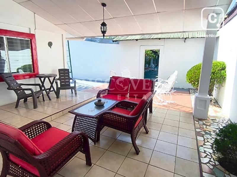 Casa en alquiler en Las Colinas, Managua – 3 hab, 90 m²
