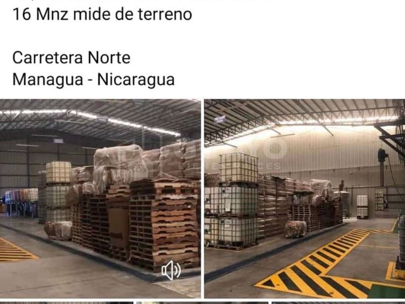 Bodega en venta en Carretera Norte, Managua – 45,000 m²