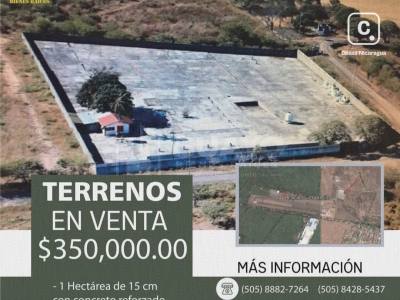 Terreno en venta en Mateare, Managua – 14,253 varas²