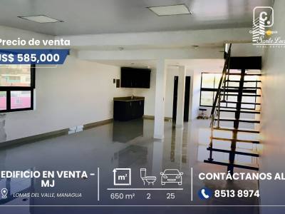 Terreno en venta en Lomas del Valle, Managua – 650 m²
