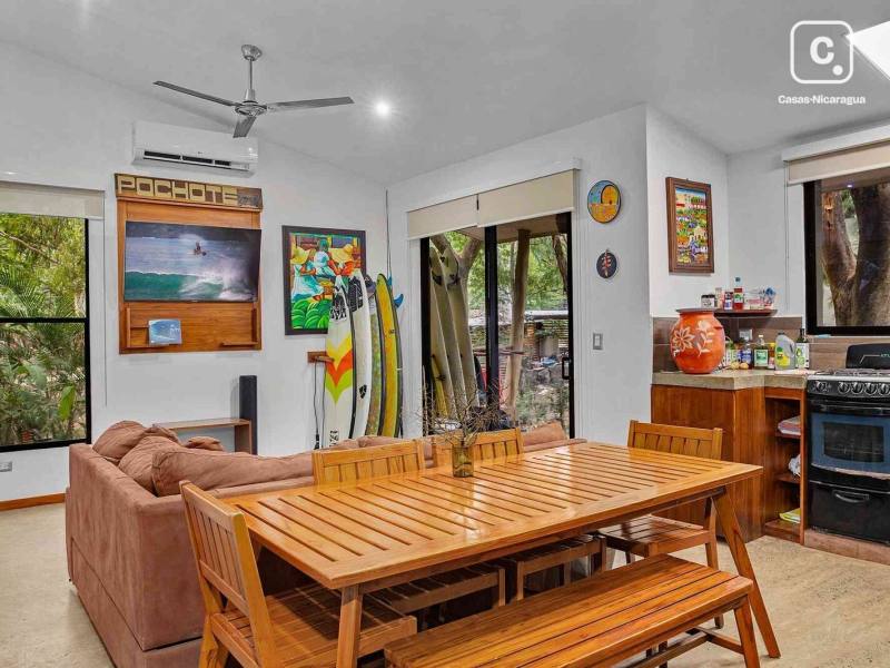 Casa de playa en venta en Tola, Rivas – 2 hab, 97 m²