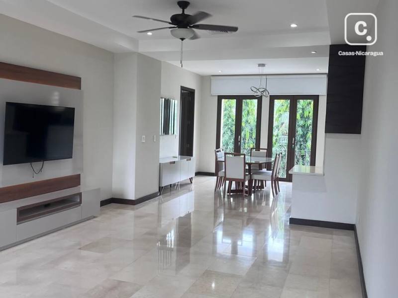 Apartamento en alquiler en Santo Domingo, Managua – 2 hab, 138 m²