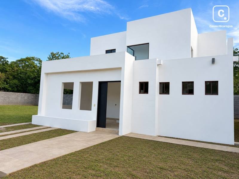 Casa en venta en Condominio Montebello, Managua – 4 hab, 190 m², lote 2