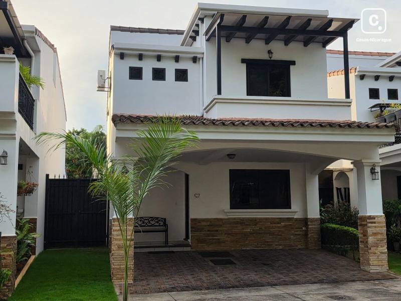Casa en alquiler en Managua – 3 hab, 186 m²