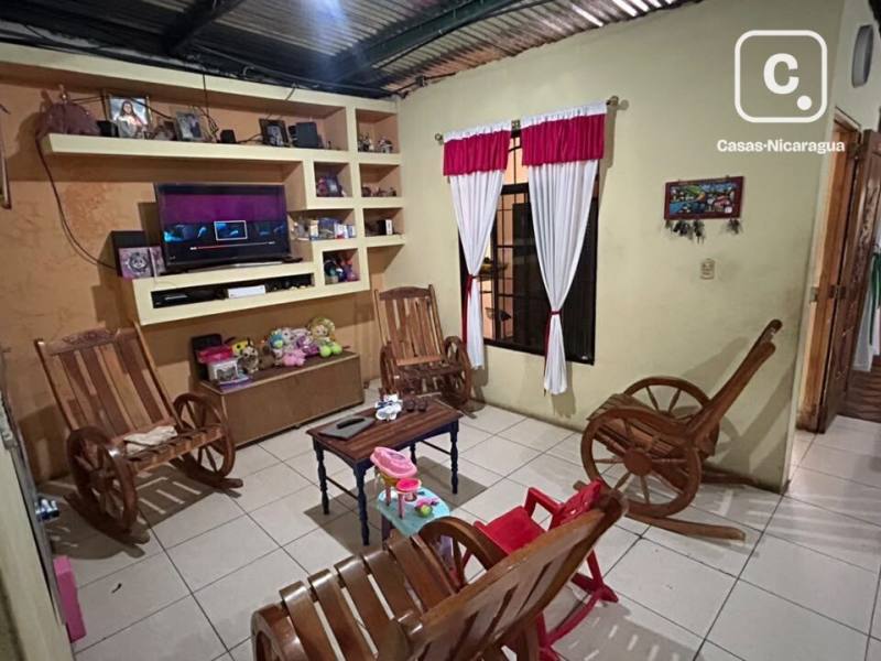 Casa en venta en Managua – 3 hab, 140 m², US$ 65,000