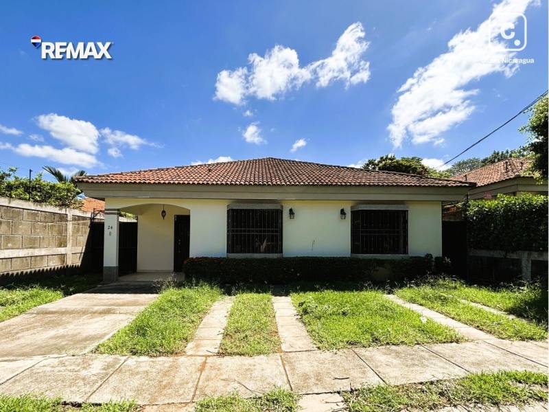 Casa en alquiler en Santo Domingo, Managua – 3 hab, 160 m²