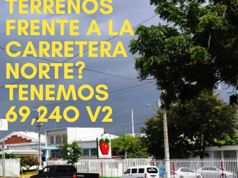 Venta de Terreno en Carretera Norte, Managua