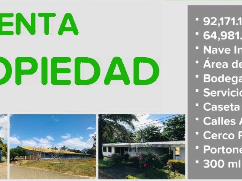 Venta y Alquiler de Complejo de Bodegas Carretera Norte
