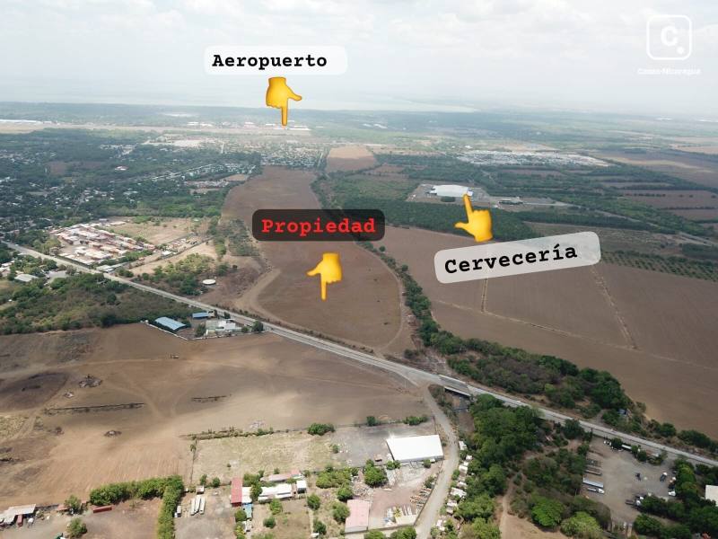 Terreno en venta en Carretera Norte, Managua – US$ 490,000