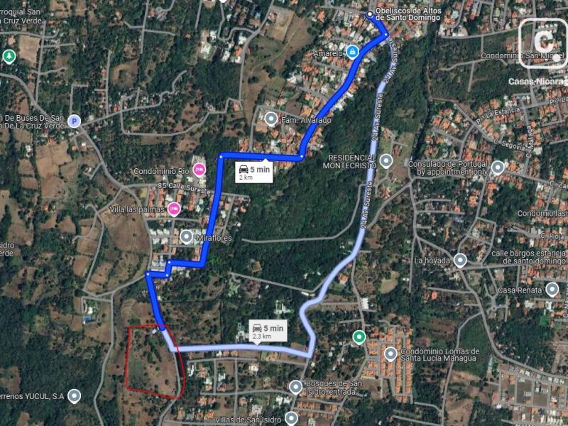 Terreno en venta en Santo Domingo, Managua – US$ 3,700,000