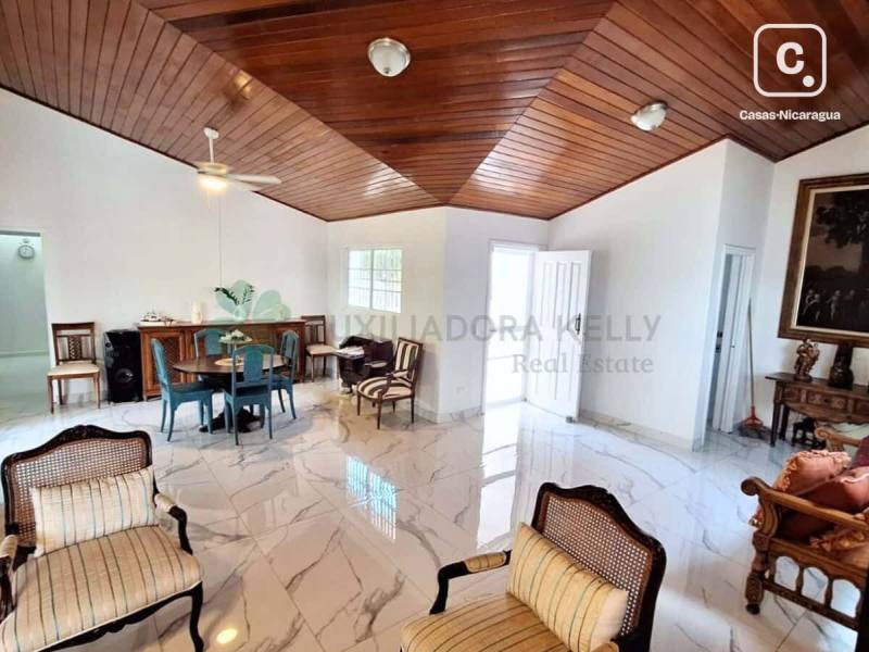Casa en alquiler en Carretera Masaya, Managua – 3 hab, US$ 1,500/mes