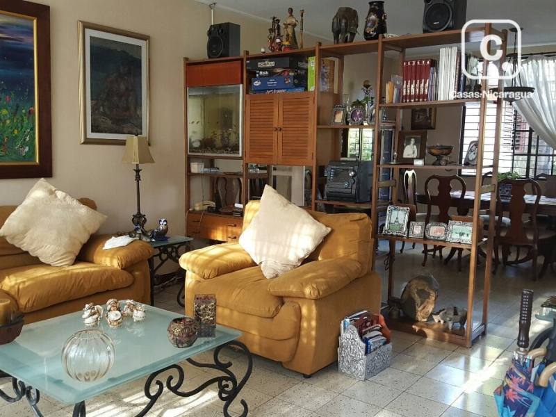 Casa en venta en Las Palmas, Managua – 4 hab, 497 m²