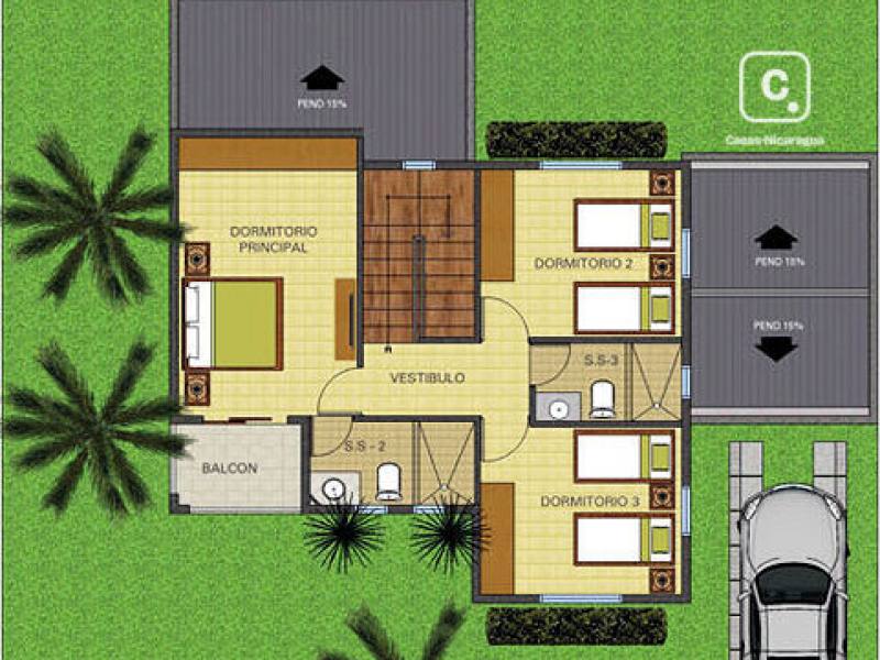 Casa en venta en Carretera Masaya, Managua – 3 hab, 168 m²