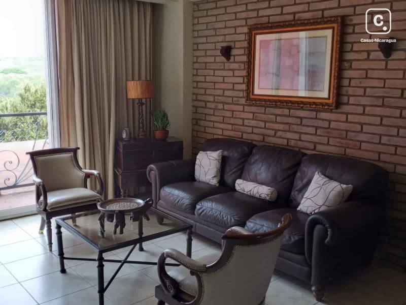 Apartamento en alquiler en Villa Fontana, Managua – 2 hab, 140 m²
