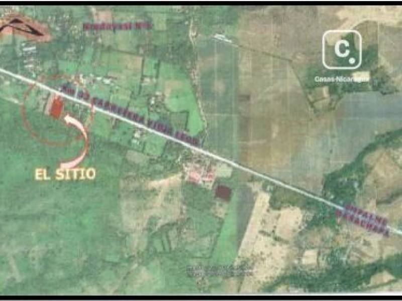 Terreno en venta en Carretera Vieja a León, Managua – 17,752 varas²