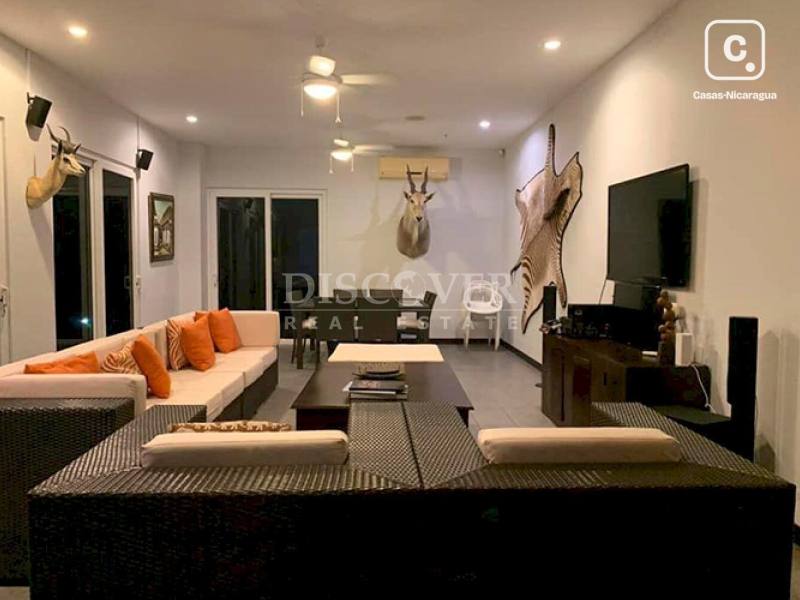 Casa en venta en Santo Domingo, Managua – 4 hab, 750 m²
