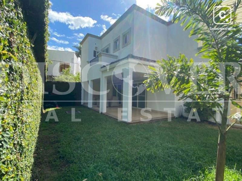 Casa en alquiler en Las Colinas, Managua – 3 hab, 186 m²