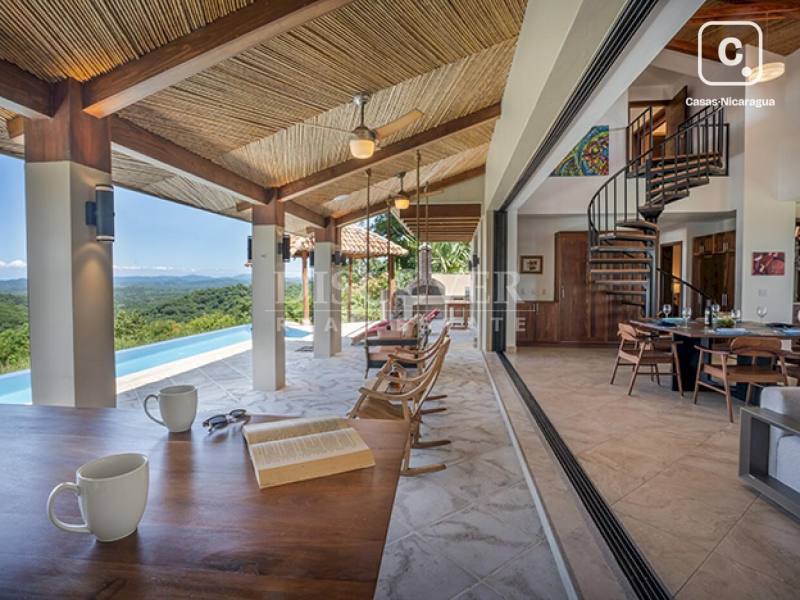 Casa de playa en venta en Tola, Rivas – 4 hab, 8,619 varas²