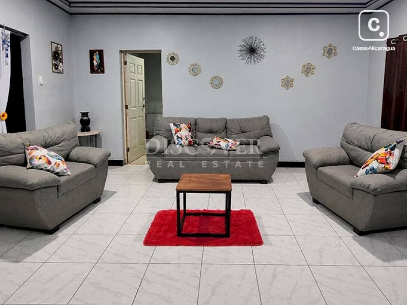 Casa en venta en Tipitapa, Managua – 3 hab, 178 m²