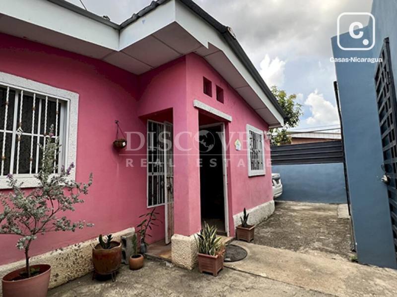 Casa en venta en Carretera Nueva León, Managua – 3 hab, 60 m²
