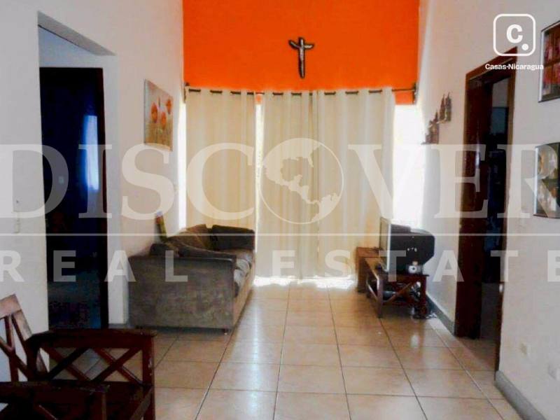 Casa en venta o alquiler en Carretera Vieja a León, Managua – 3 hab, 120 m²