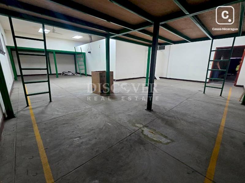 Bodega en alquiler en Los Robles, Managua – 300 m²