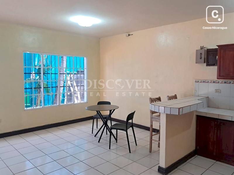 Apartamento en alquiler en Carretera Masaya, Managua – 2 hab, 140 m², US$ 600/mes