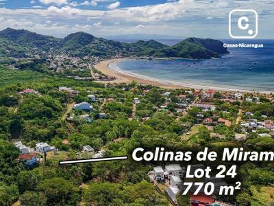 Terreno en venta en San Juan del Sur, Rivas – 770 m²