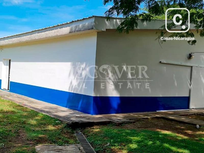 Bodega en venta o alquiler en Nagarote, León – 1,364 m²