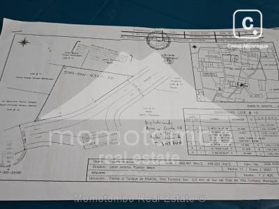 Terreno en venta en Villa Fontana Sur, Managua – 587 varas²