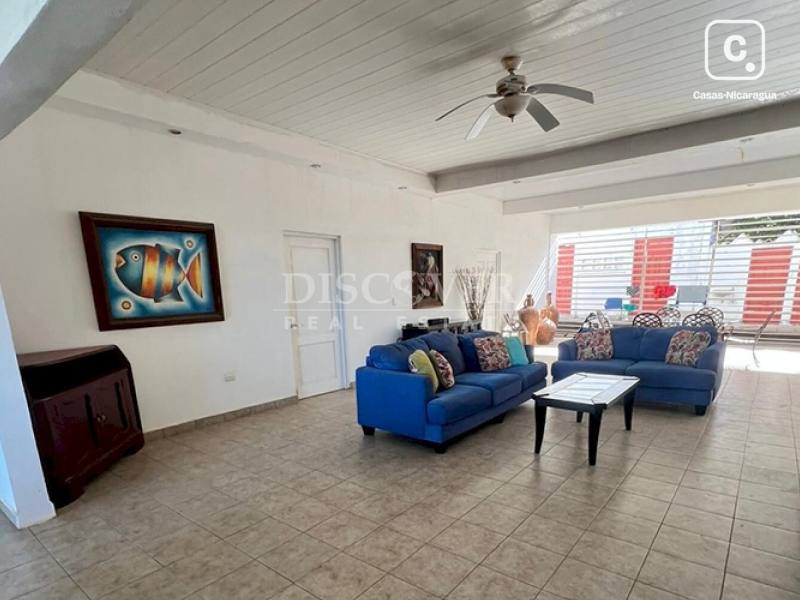 Casa de playa en venta en El Transito, León – 4 hab, 554 m²