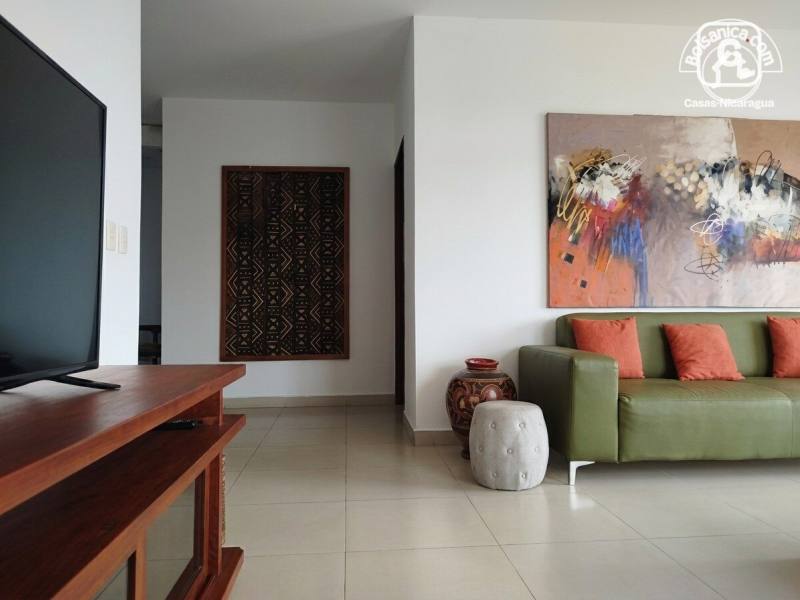 Apartamento en alquiler en Las Cumbres, Managua – 2 hab, 170 m²