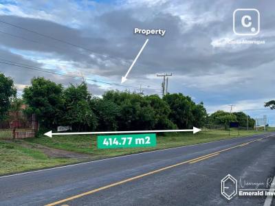 Local comercial de 414.77 m² sobre la Carretera Panamericana en Rivas