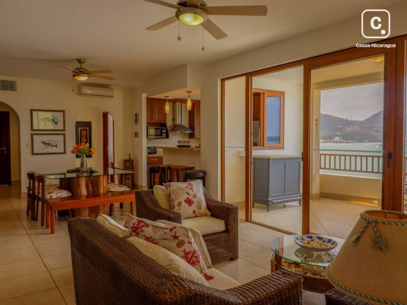 Apartamento de 4 habitaciones y 177 m² frente al mar, La Talanguera, San Juan del Sur