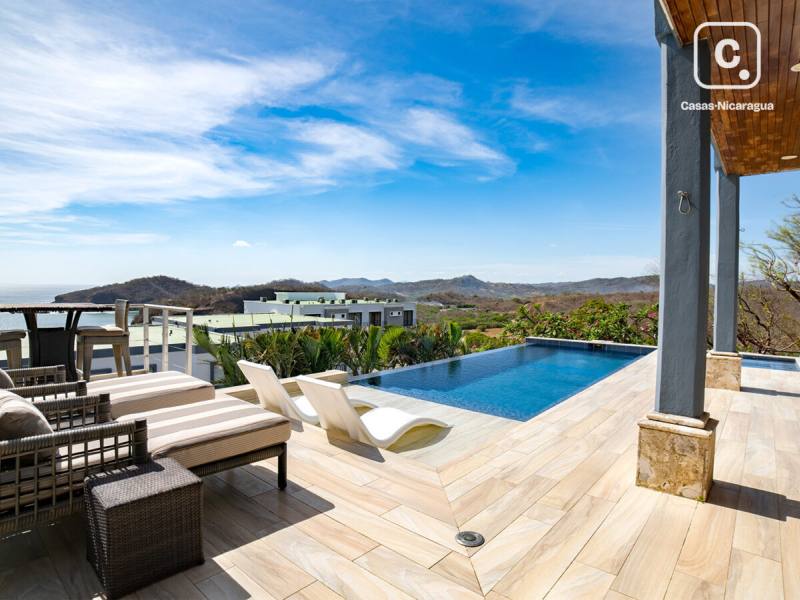 Villa moderna de 4 habitaciones y 511 m² con vista al mar, Pacific Marlin, San Juan del Sur
