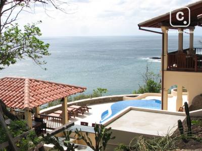 Casa de playa de 2 habitaciones y 238 m² frente al mar, Cala Azul, San Juan del Sur