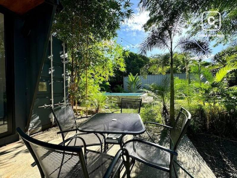Casa de contenedores de 3 unidades en 167 m² sobre 745 m², Las Delicias, San Juan del Sur