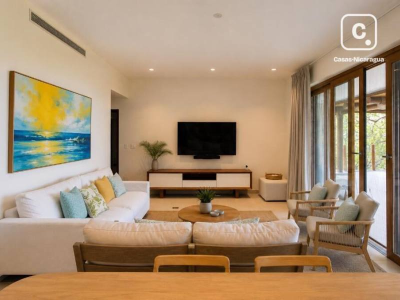 Apartamento de 3 habitaciones sin amueblar en Guacalito de la Isla, Tola