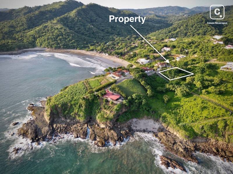 Terreno de 1,024 m² con vista al mar en Playa Remanso, San Juan del Sur