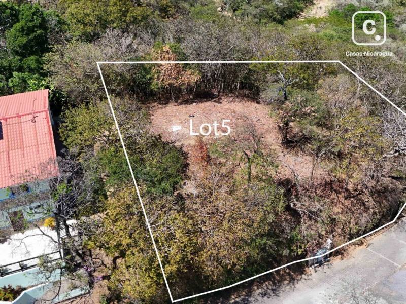 Terreno de 2,291 m² con vista al mar en Cala Azul, San Juan del Sur