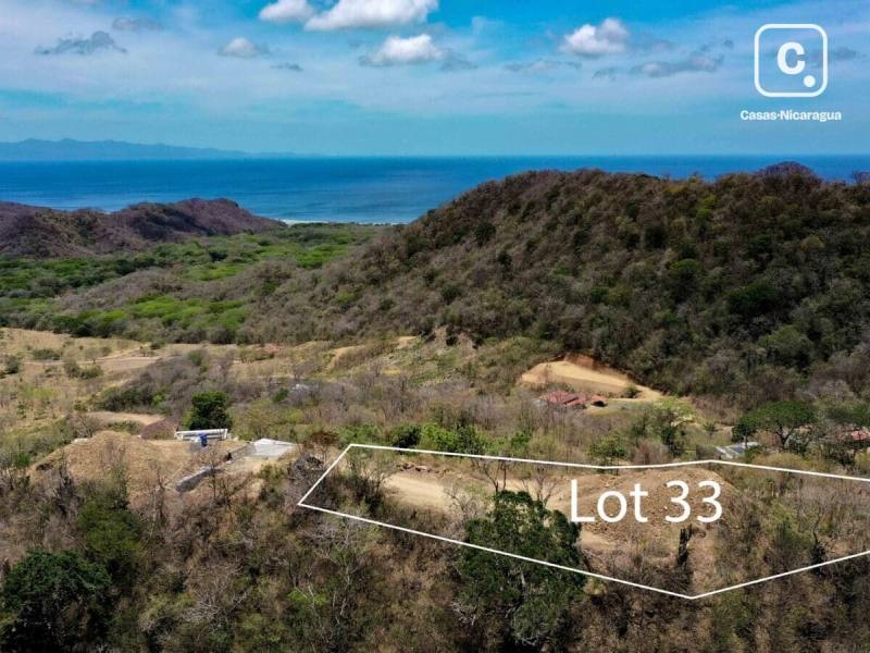 Lote de 4,168 m² con vista de 360 grados en Big Sky Ranch, San Juan del Sur
