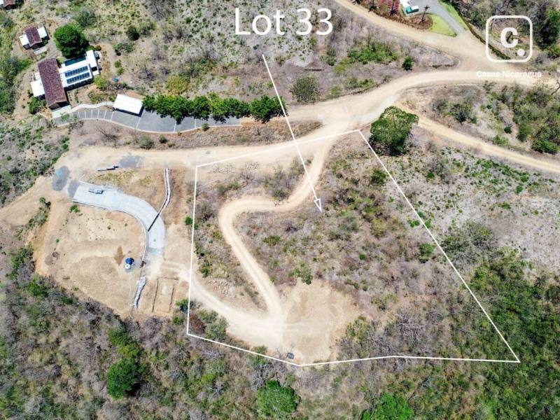 Lote de 4,168 m² con vista de 360 grados en Big Sky Ranch, San Juan del Sur