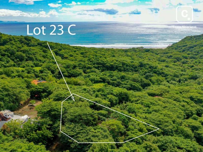 Terreno de 1,339 m² con vista al mar cerca de Playa Yankee, San Juan del Sur