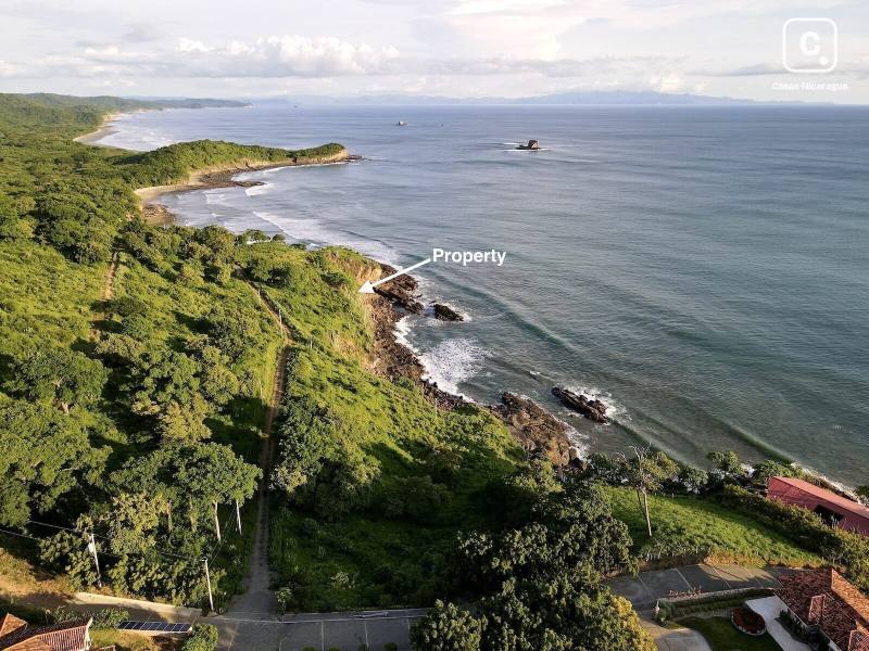 Terreno frente al mar de 1,292 m² en Playa Remanso, San Juan del Sur
