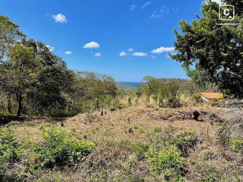 Terreno de 1,023 m² con vista al mar cerca del pueblo, San Juan del Sur