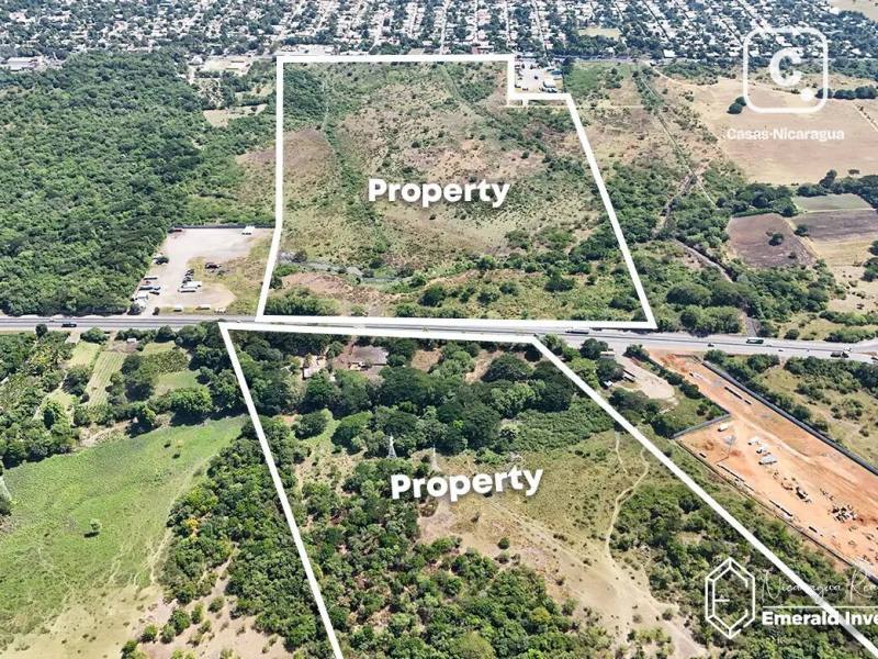 Terreno de 566,560 m² frente al Lago de Managua, Tipitapa