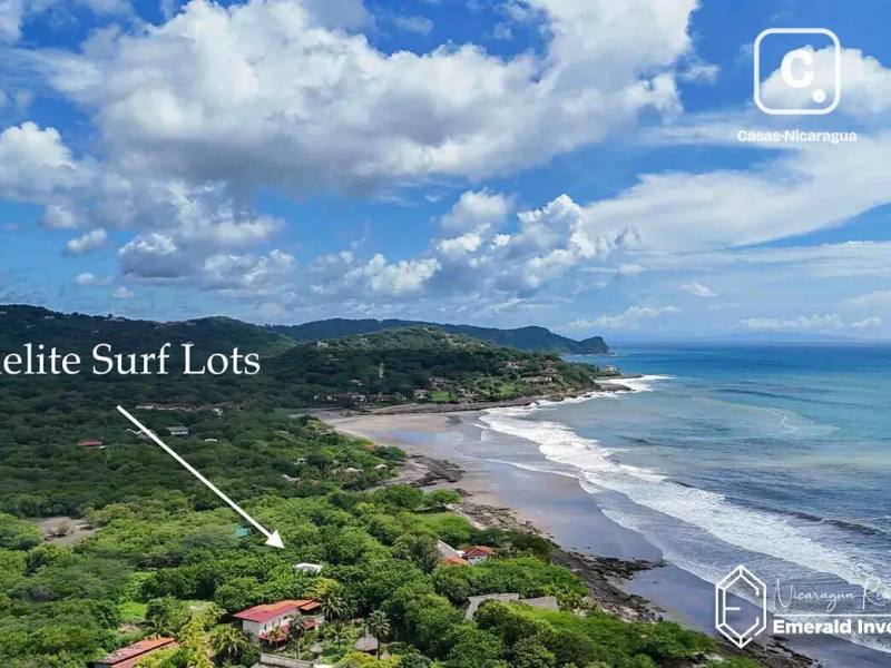 Lotes de 830 m² en tercera línea de playa en Popoyo, Tola