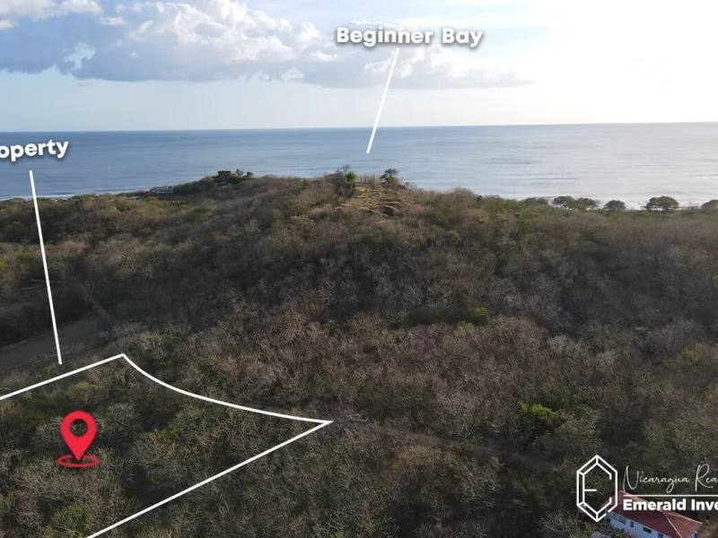 Terreno de 2,096.43 m² a 600 metros de Playa Popoyo, Tola